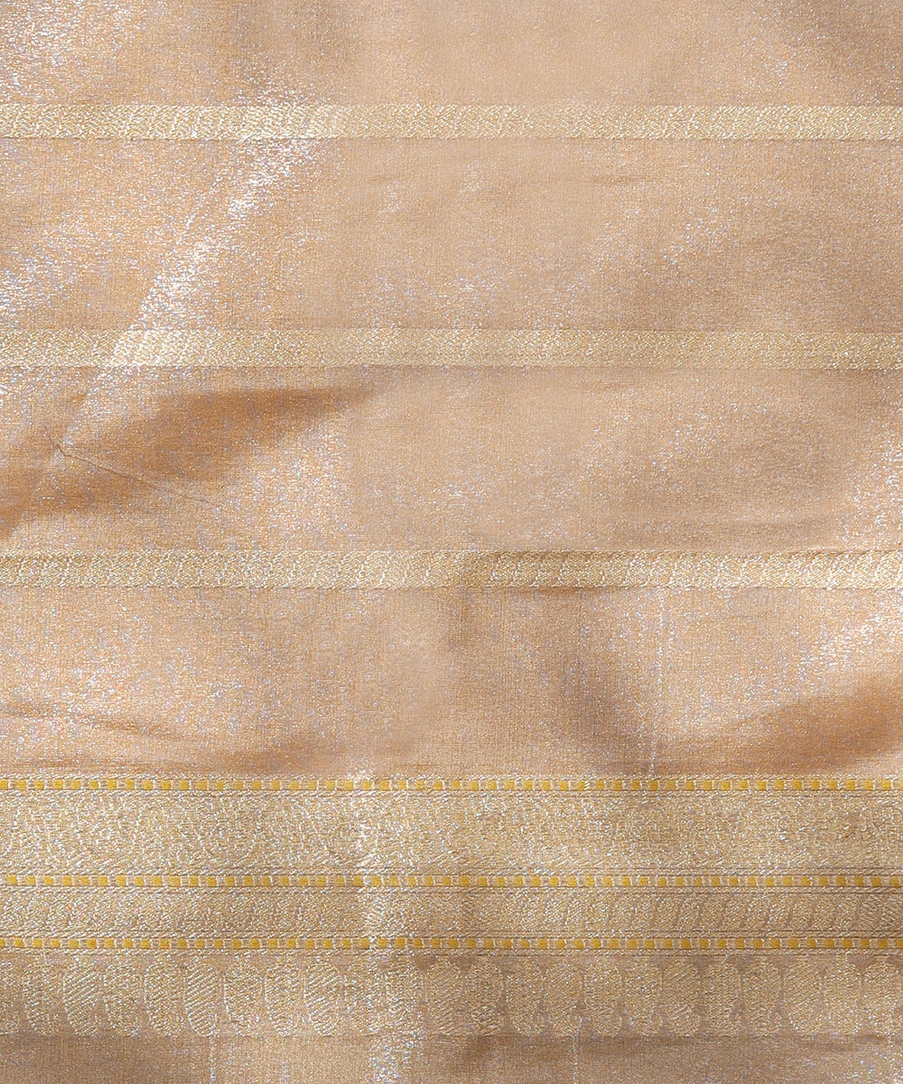 Handloom_Mauve_Silk_Tissue_Banarasi_Saree_With_Beige_And_Gold_Zari_Border_WeaverStory_05