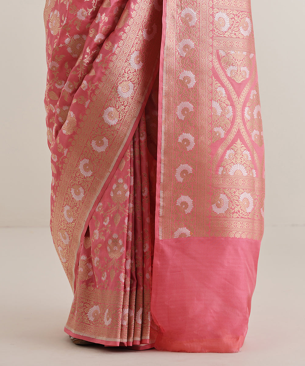 Handloom_Baby_Pink_Pure_Katan_Silk_Banarasi_Saree_With_Silver_Meenakari_WeaverStory_04