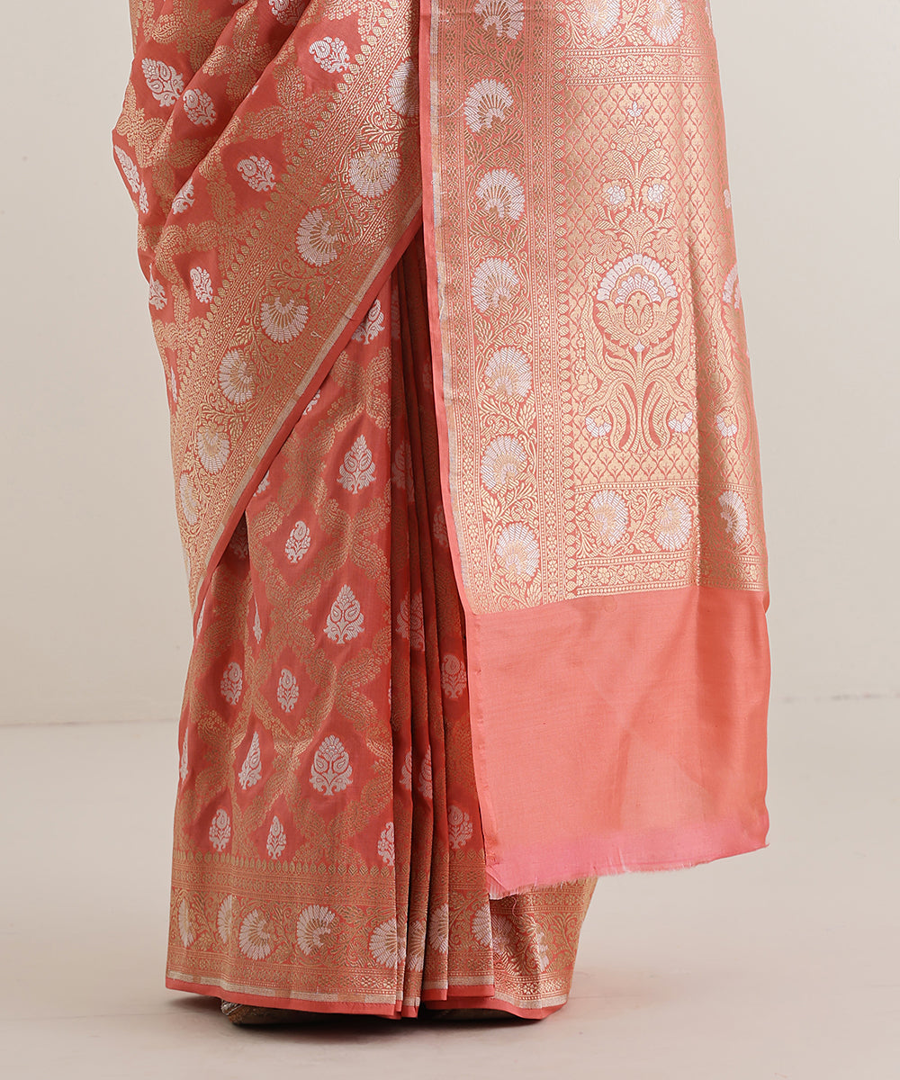 Handloom_Pink_Pure_Katan_Silk_Banarasi_Saree_With_Sona_Rupa_Jaal_WeaverStory_04