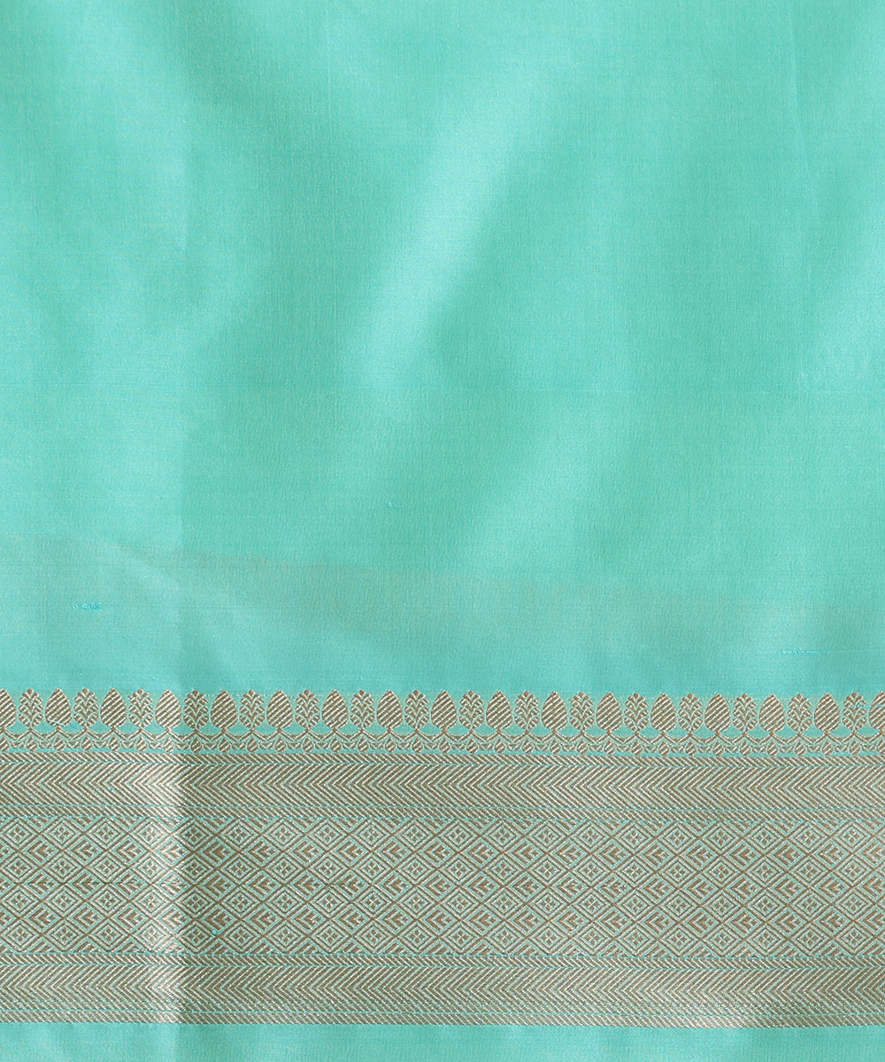 Mint_Green_Double_Shade_Handloom_Pure_Katan_Silk_Banarasi_Saree_With_Jaal_WeaverStory_05
