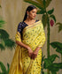 Handloom_Neon_Yellow_Pure_Chanderi_Silk_Saree_With_Zari_Jaal_WeaverStory_01