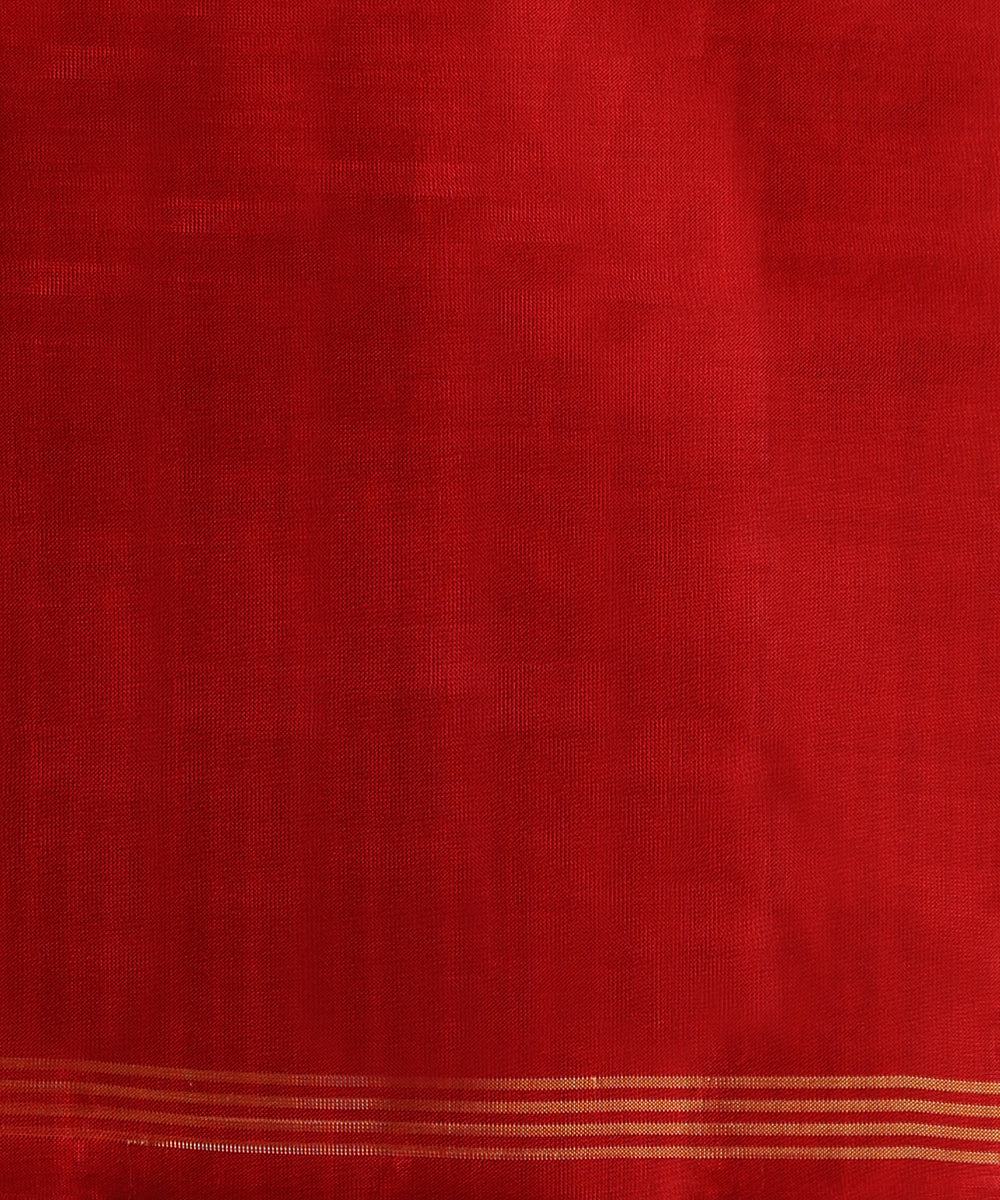 Handloom_Maroon_Pure_Mulberry_Silk_Single_Ikat_Patola_Saree_WeaverStory_05
