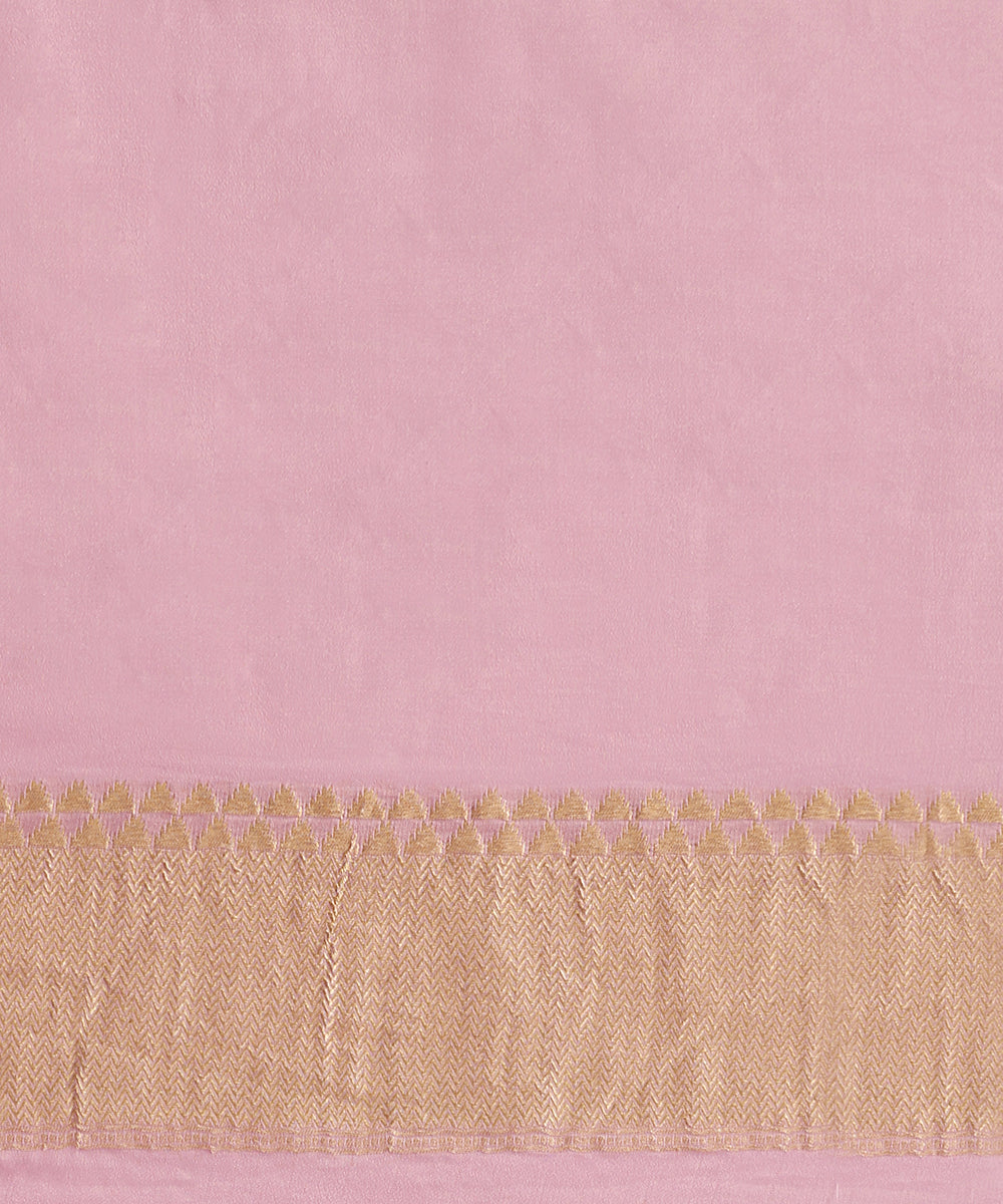 Handloom_Lavender_Pure_Georgette_Banarasi_Saree_With_Horizontal_Resham_Stripes_WeaverStory_05