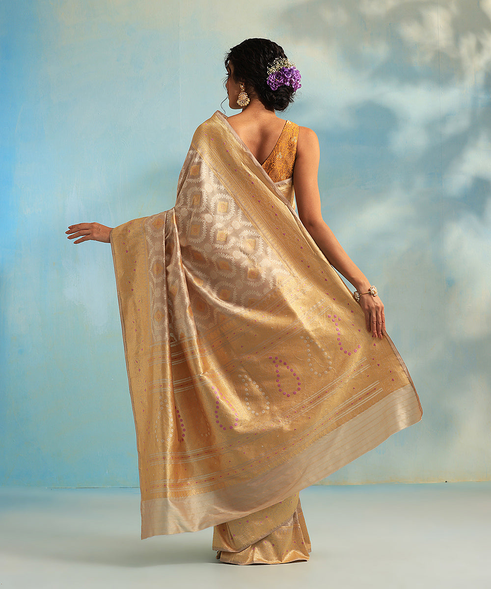 Handloom_Pastel_Grey_Pure_Katan_Silk_Banarasi_Saree_With_Meena_Booti_And_Resham_Jaal_WeaverStory_03