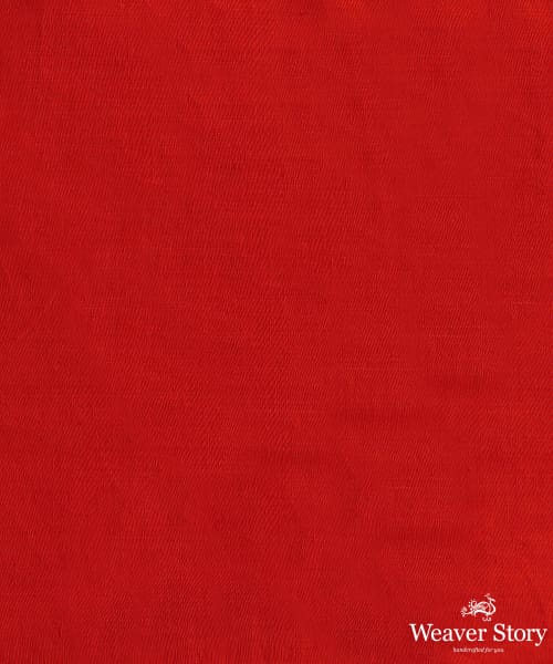 Handloom_Crimson_And_Red_Shoft_Cotton_Ikat_All_Over_Swan_Design_Saree_WeaverStory_05