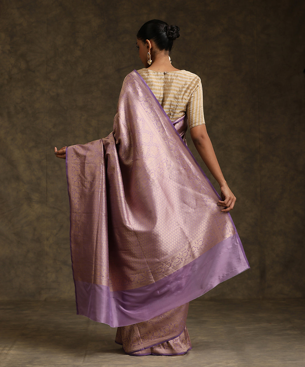Handloom_Pastel_Lavender_Pure_Katan_Silk_Banarasi_Kimkhab_Saree_WeaverStory_03