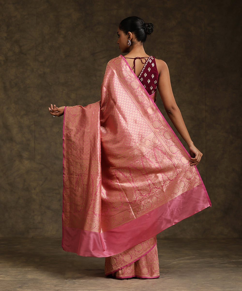 Handloom_Pastel_Pink_Pure_Katan_Silk_Kimkhab_Banarasi_Saree_WeaverStory_03