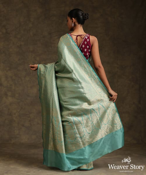 Mint_Green_Handloom_Pure_Katan_Silk_Kimkhab_Banarasi_Saree_WeaverStory_03