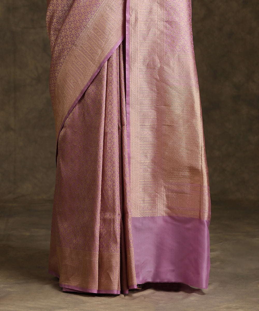 Lilac_Handloom_Pure_Katan_Silk_Kimkhab_Banarasi_Saree_WeaverStory_04