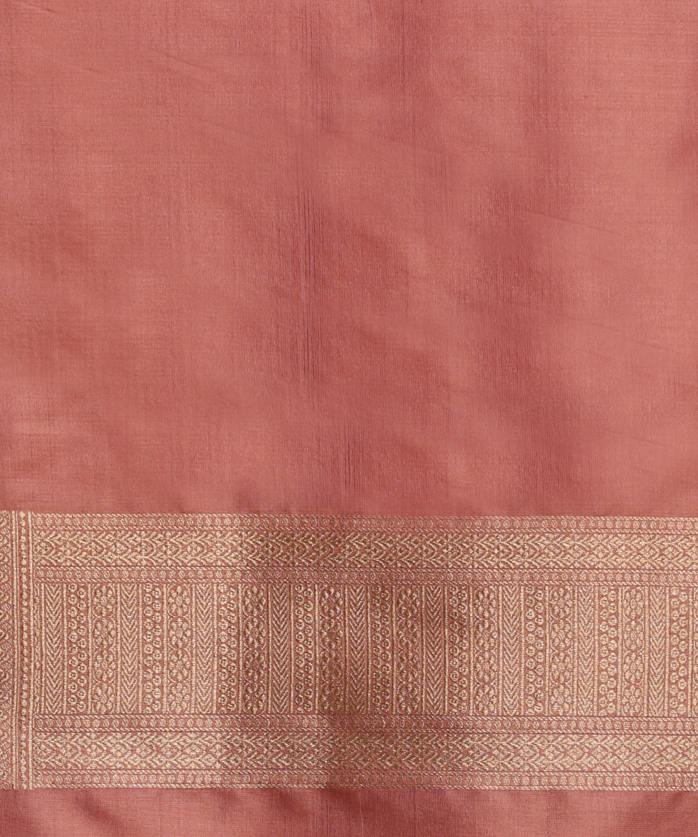 Peach_Handloom_Pure_Katan_Silk_Kimkhab_Banarasi_Saree_WeaverStory_05