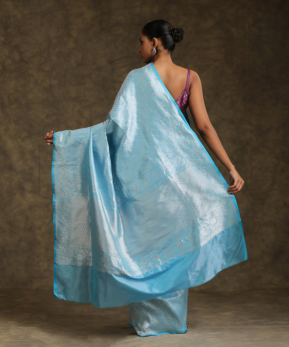 Sky_Blue_Handloom_Pure_Katan_Silk_Kimkhab_Banarasi_Saree_With_Silver_Zari_WeaverStory_03
