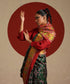 Handloom_Dark_Green_And_Maroon_Double_Shade_Pure_Mulberry_Silk_Ikat_Patola_Saree_WeaverStory_01