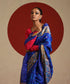 Electric_Blue_And_Mustard_Double_Shade_Handloom_Pure_Mulberry_Silk_Ikat_Patola_Saree_WeaverStory_01
