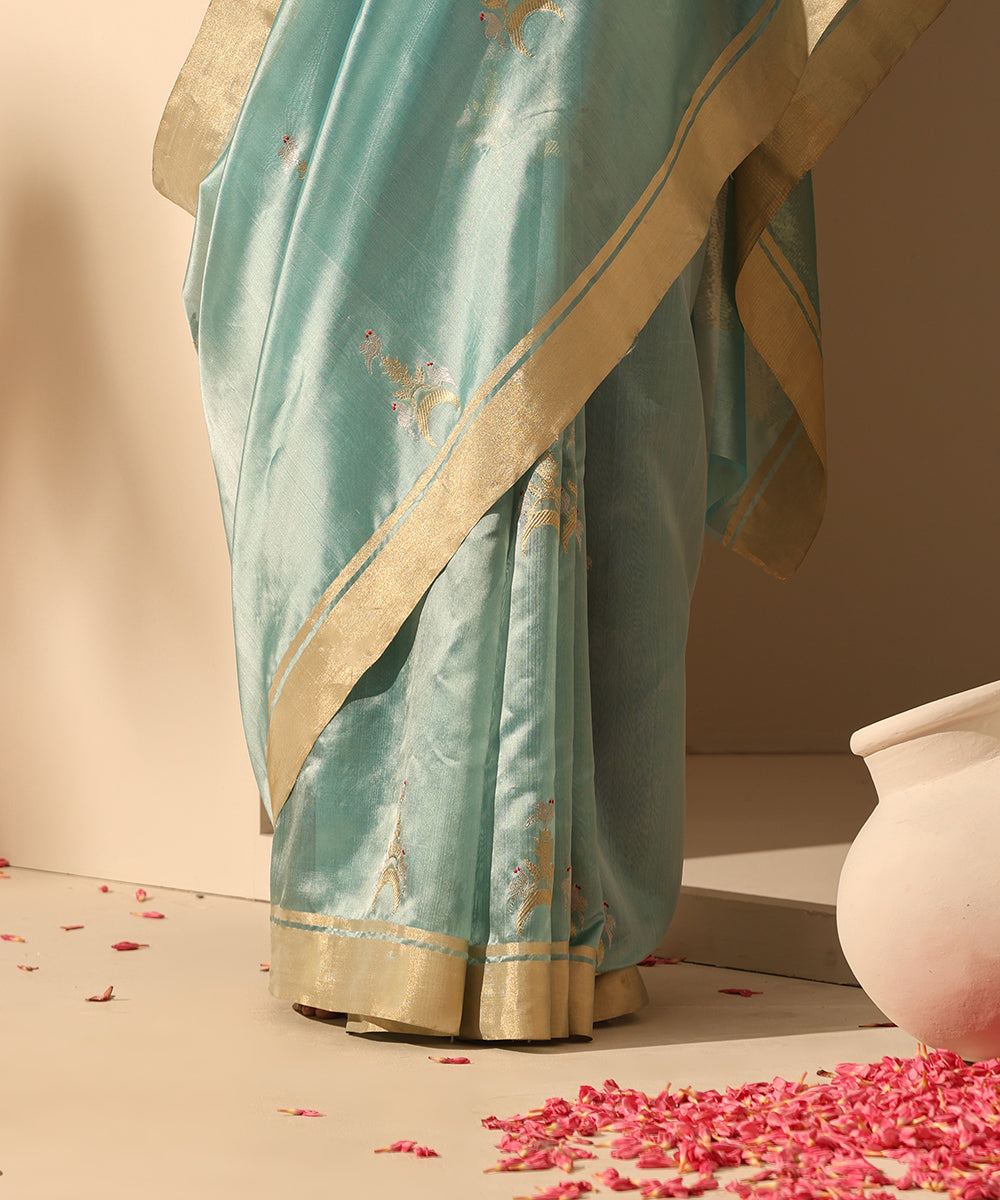 Pastel_Blue_Handloom_Pure_Chanderi_Silk_Saree_With_All_Over_Chand_And_Chidiyaa_Motif_WeaverStory_04
