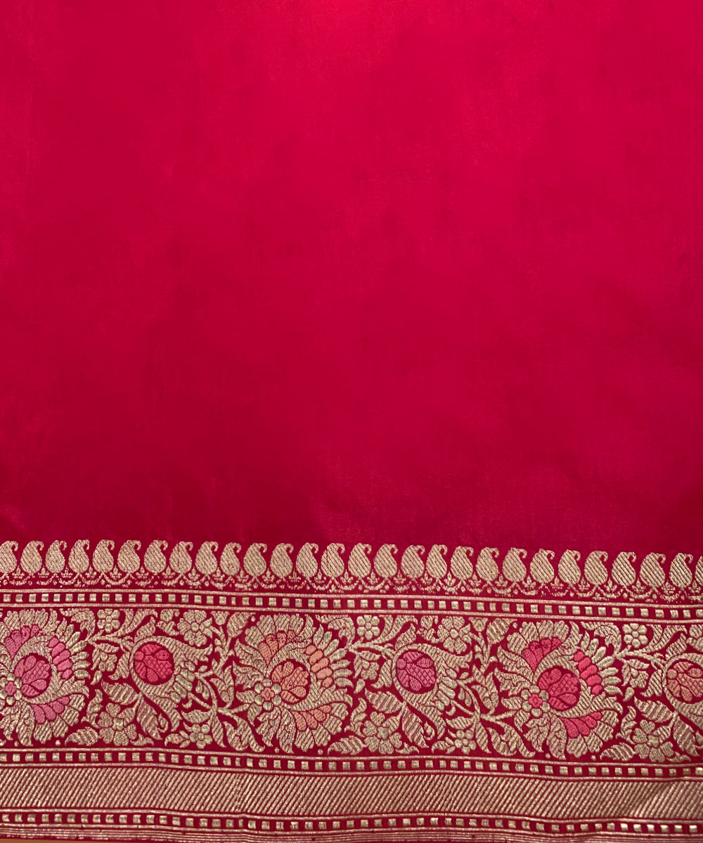 Handloom_Red_Pure_Katan_Silk_Banarasi_Saree_With_Meenakari_WeaverStory_05