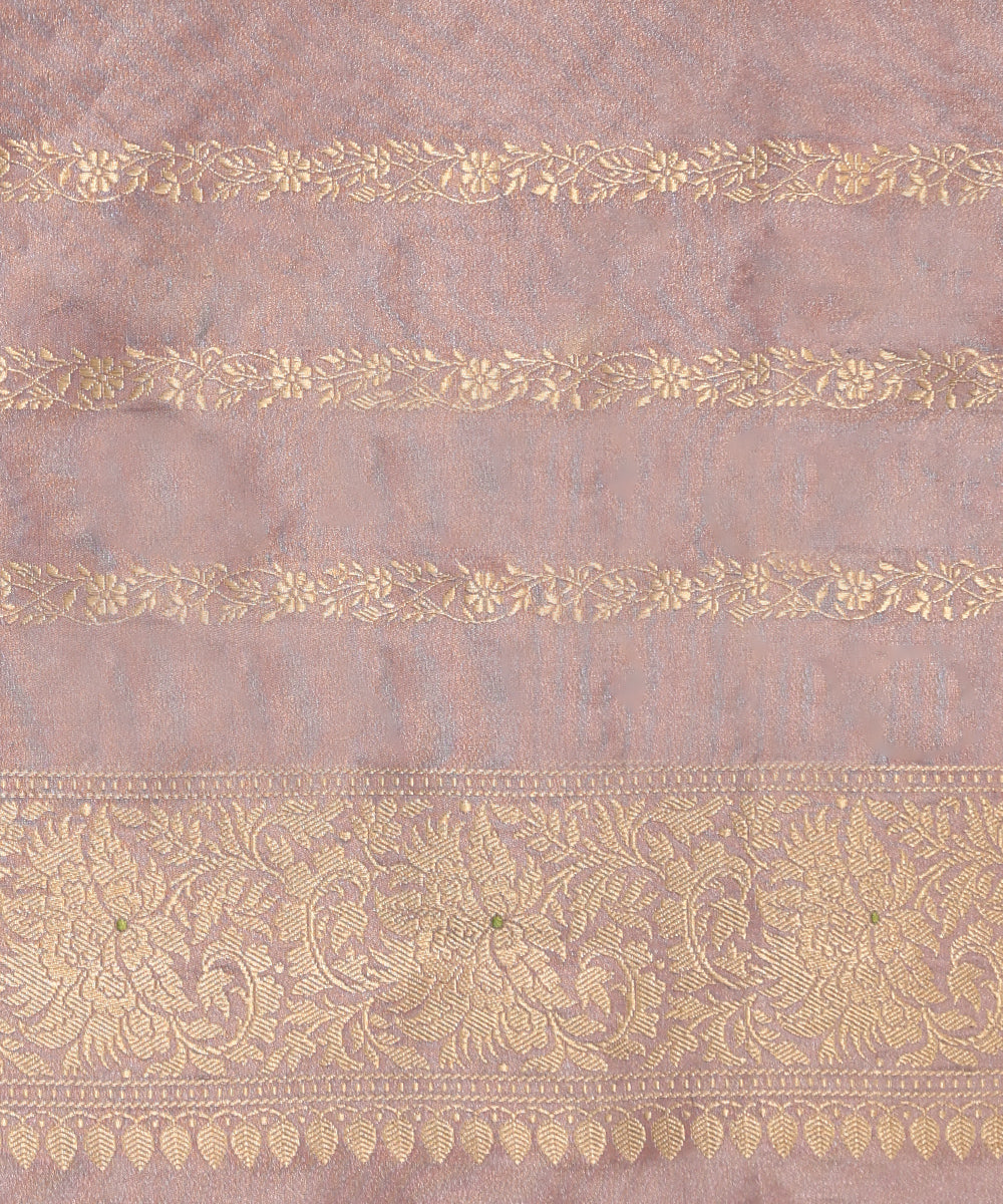 Handloom_Mauve_Pure_Katan_Tissue_Banarasi_Saree_With_Green_Delicate_Meenakari_WeaverStory_05