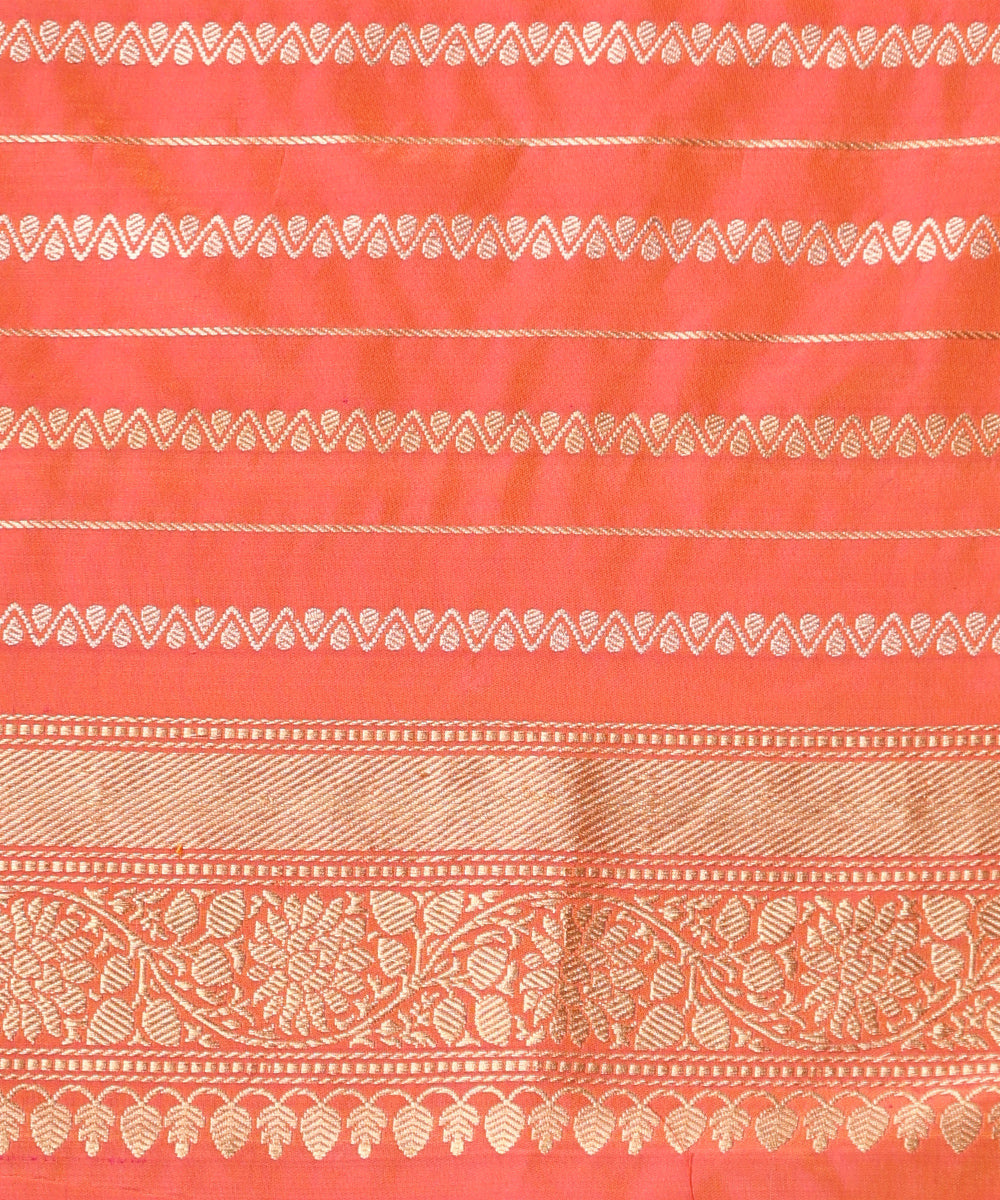 Handloom_Pink_And_Orange_Dual_Tone_Pure_Katan_Silk_Saree_WeaverStory_05