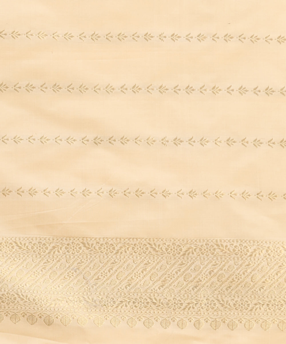 Pink_Handloom_Pure_Katan_Silk_Banarasi_Saree_With_Boota_And_Beige_Satin_Border_WeaverStory_05