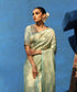 Handloom_Light_Green_Pure_Katan_Silk_Kimkhab_Banarasi_Saree_With_Grey_Border_WeaverStory_01