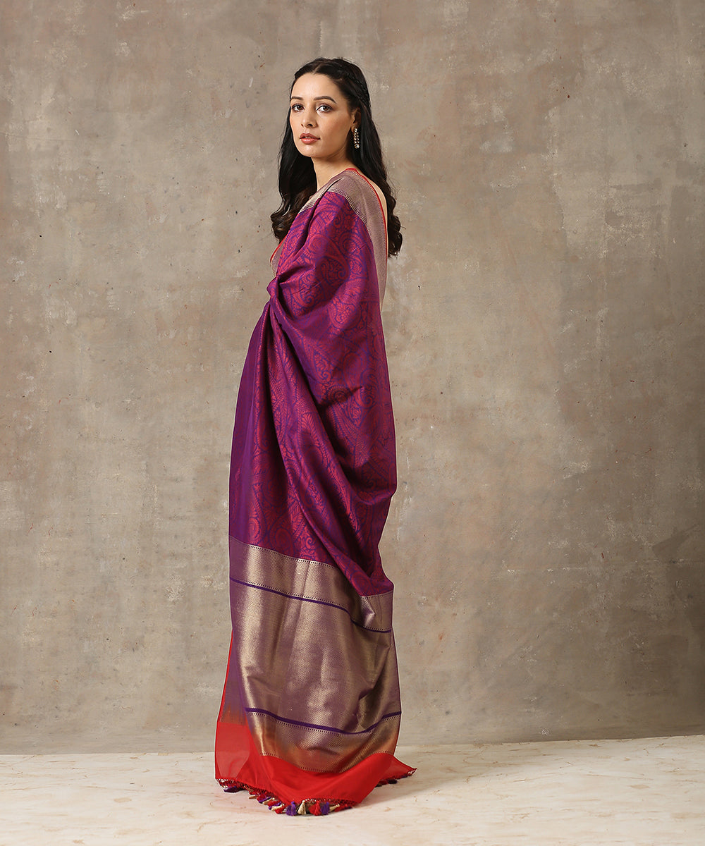 Purple_Handloom_Katan_Georgette_Jamawar_Banarasi_Saree_with_Cutwork_Weave_WeaverStory_03