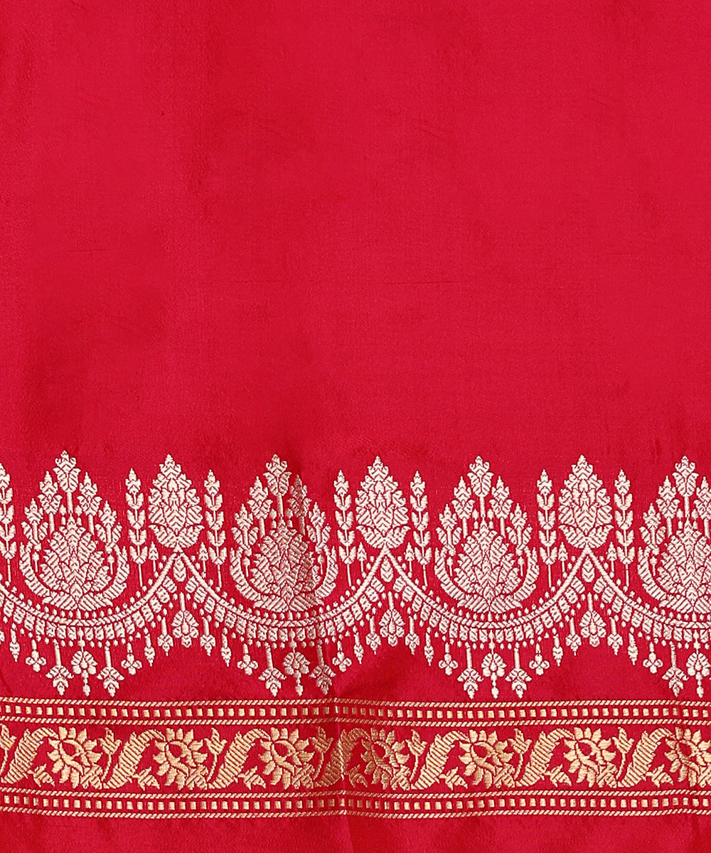 Hot_Pink_Handloom_Ektara_Mashroo_Silk_Tanchoi_Banarasi_Saree_With_Flamingo_Motifs_WeaverStory_05