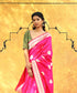 Handloom_Hot_Pink_Pure_Katan_Silk_Banarasi_Saree_With_Elephant_Booti_WeaverStory_01