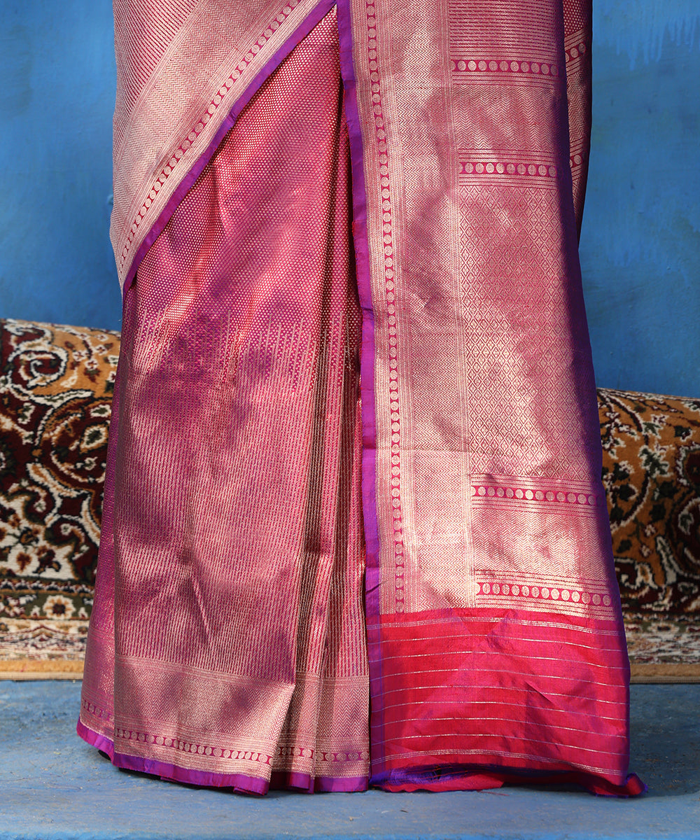 Electric_Blue_Handloom_Pure_Katan_Silk_Kimkhab_Banarasi_Saree_WeaverStory_04
