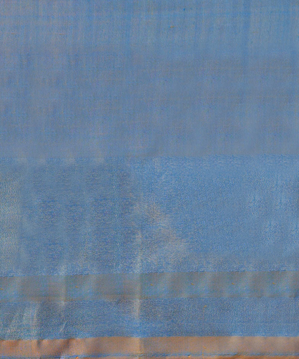 Handloom_Blue_Dual_Tone_Pure_Mulberry_Silk_Patola_Saree_With_Broad_Border_WeaverStory_05