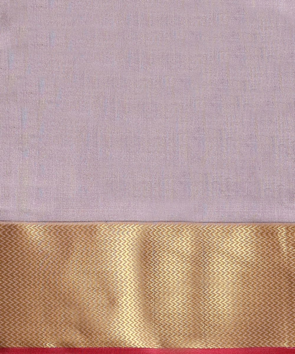 Handloom_Purple_Pure_Silk_Chanderi_Saree_With_Twin_Flower_Motifs_And_Zari_Border_WeaverStory_06