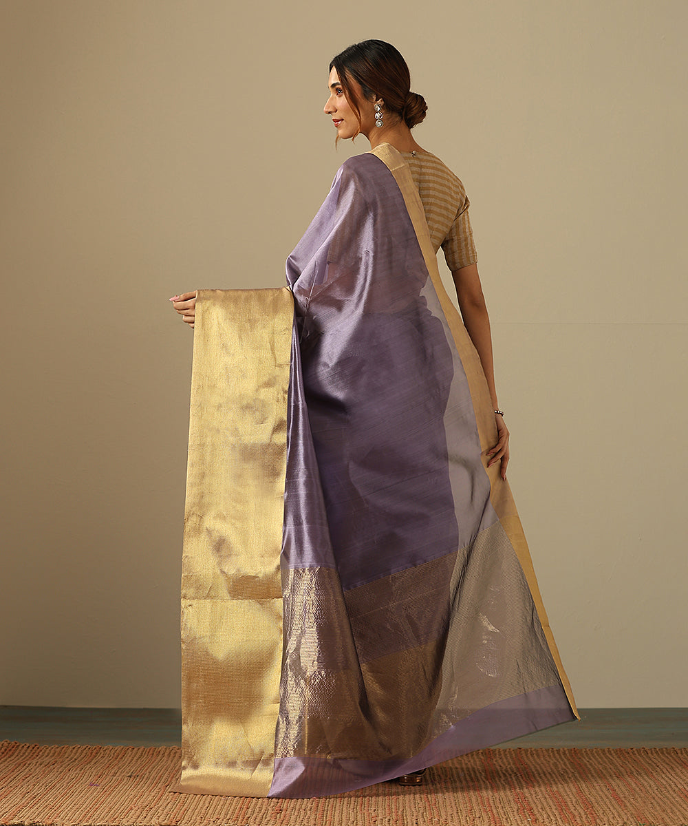 Handloom_Purple_Pure_Chanderi_Silk_Saree_With_Broad_Zari_Border_WeaverStory_03