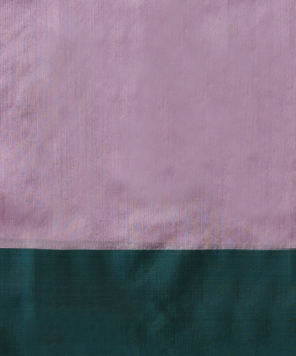 Mauve_Handloom_Pure_Silk_Chanderi_Saree_With_Teal_Blue_Mashroo_Border_WeaverStory_05