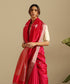 Handloom_Pink_Pure_Silk_Chanderi_Saree_With_Birds_On_The_Crescent_Moon_WeaverStory_01