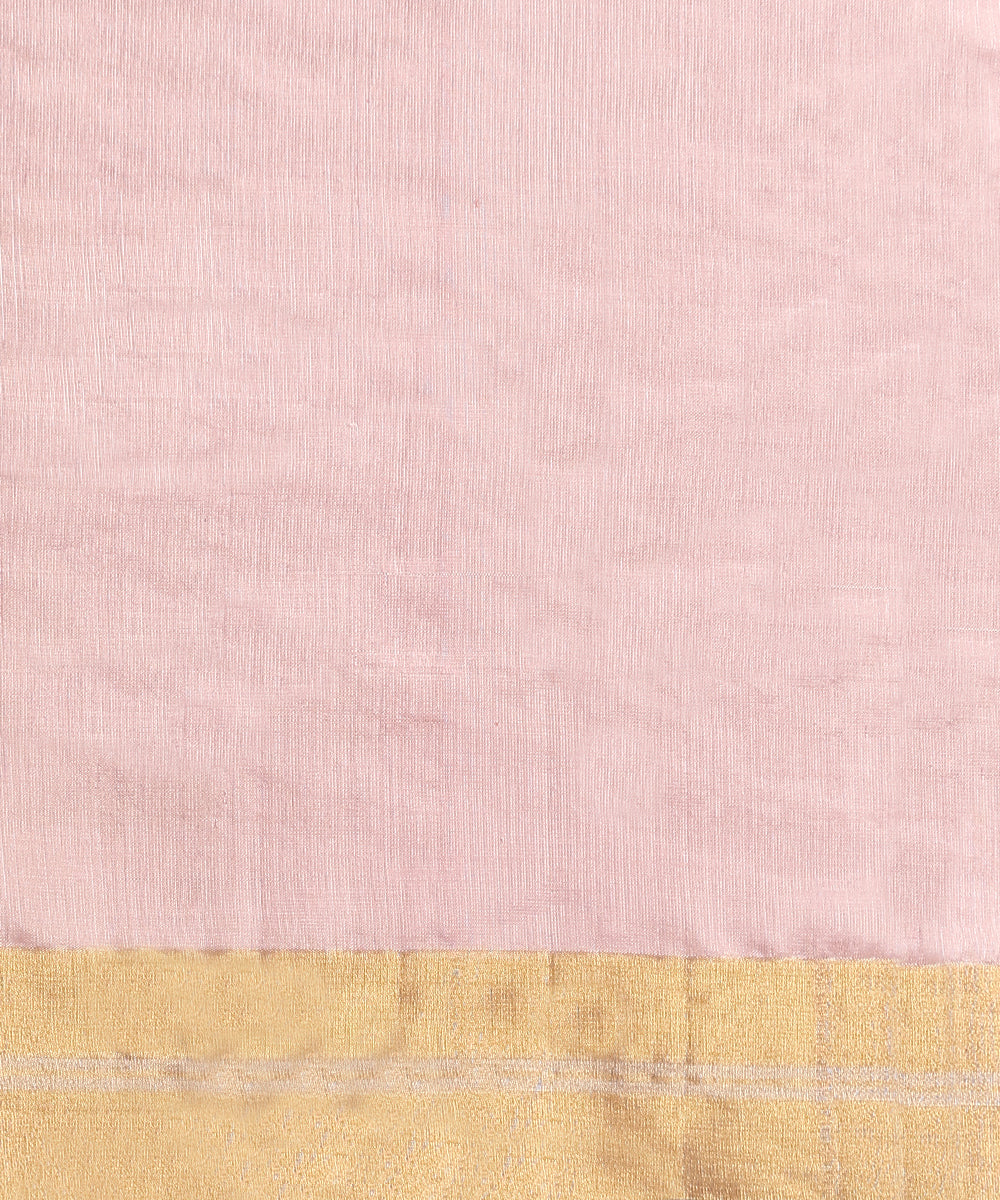 Lavender_Handloom_Pure_Silk_Chanderi_Saree_With_Birds_Woven_In_Silver_Zari_WeaverStory_06