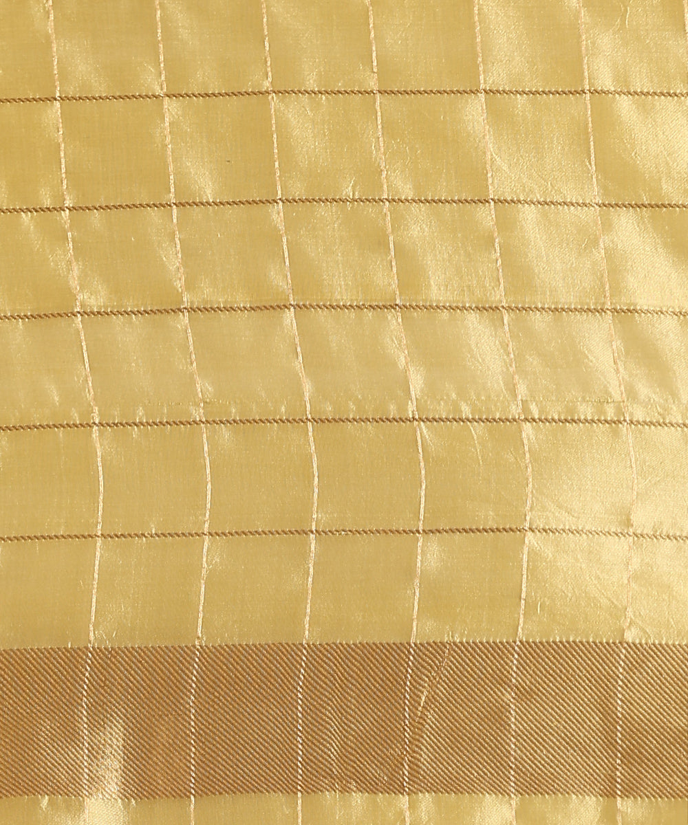 Handloom_Pistachio_Green_Pure_Katan_Silk_Banarasi_Saree_With_Zari_Checks_And_Kadhwa_Boota_WeaverStory_05