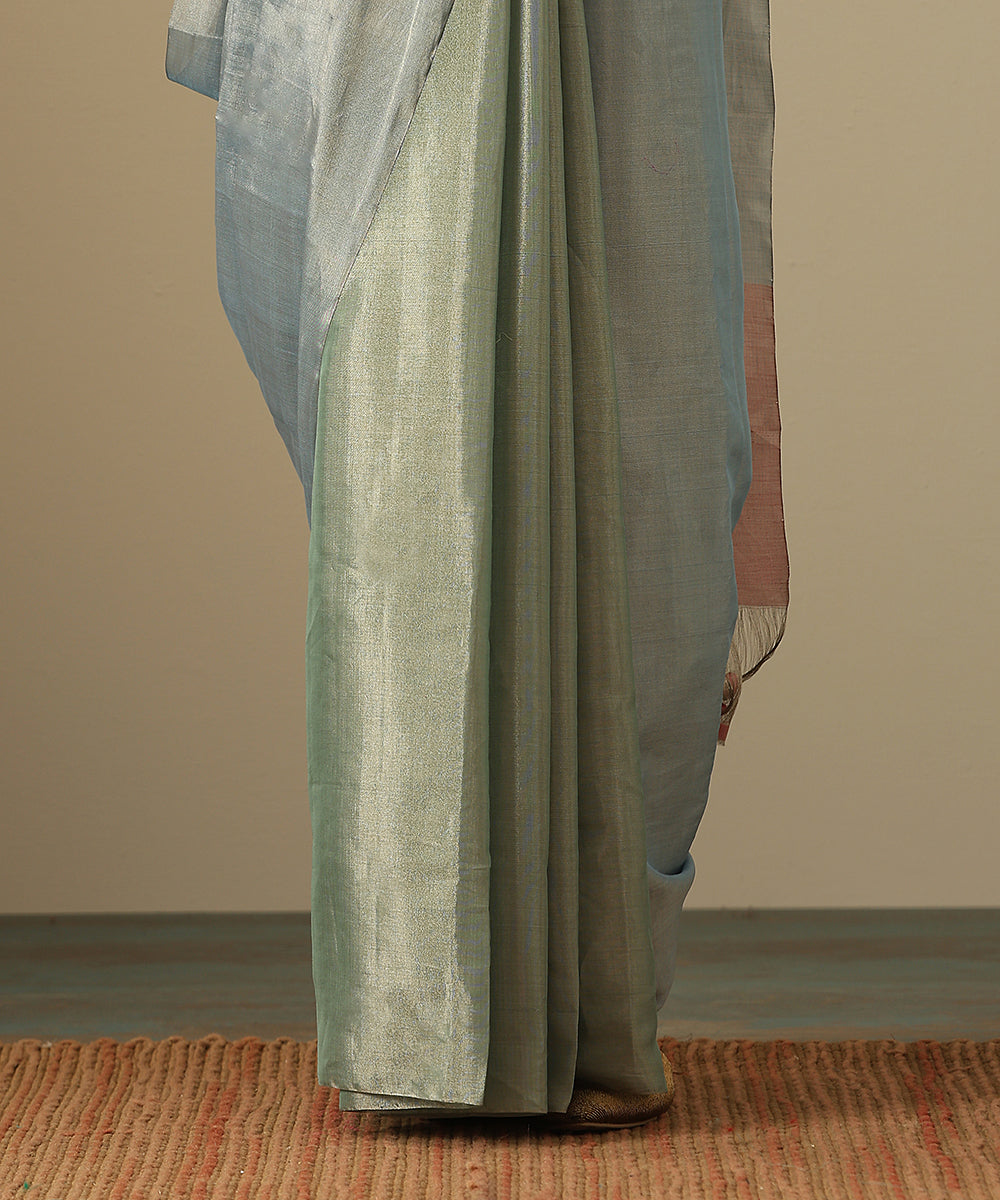 Handloom_Powder_Blue_And_Pastel_Green_Pure_Tissue_Chanderi_Saree_WeaverStory_04