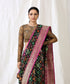 Handloom_Black_Pure_Katan_Silk_Banarasi_Patola_Saree_with_Purple_Border_WeaverStory_01