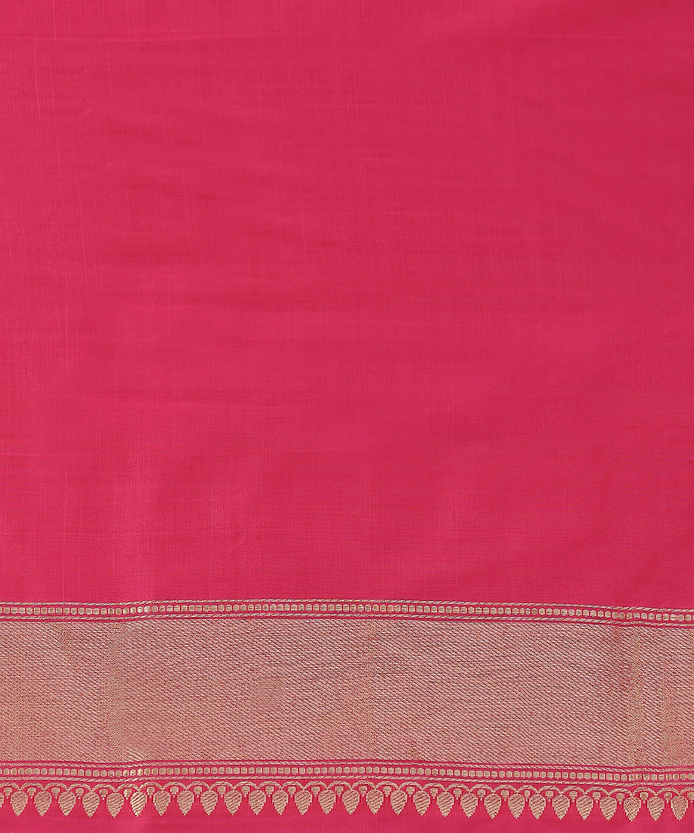 Handloom_Pink_and_Orange_Pure_Katan_Silk_Kimkhab_Banarasi_Saree_with_Aada_Jaal_WeaverStory_05