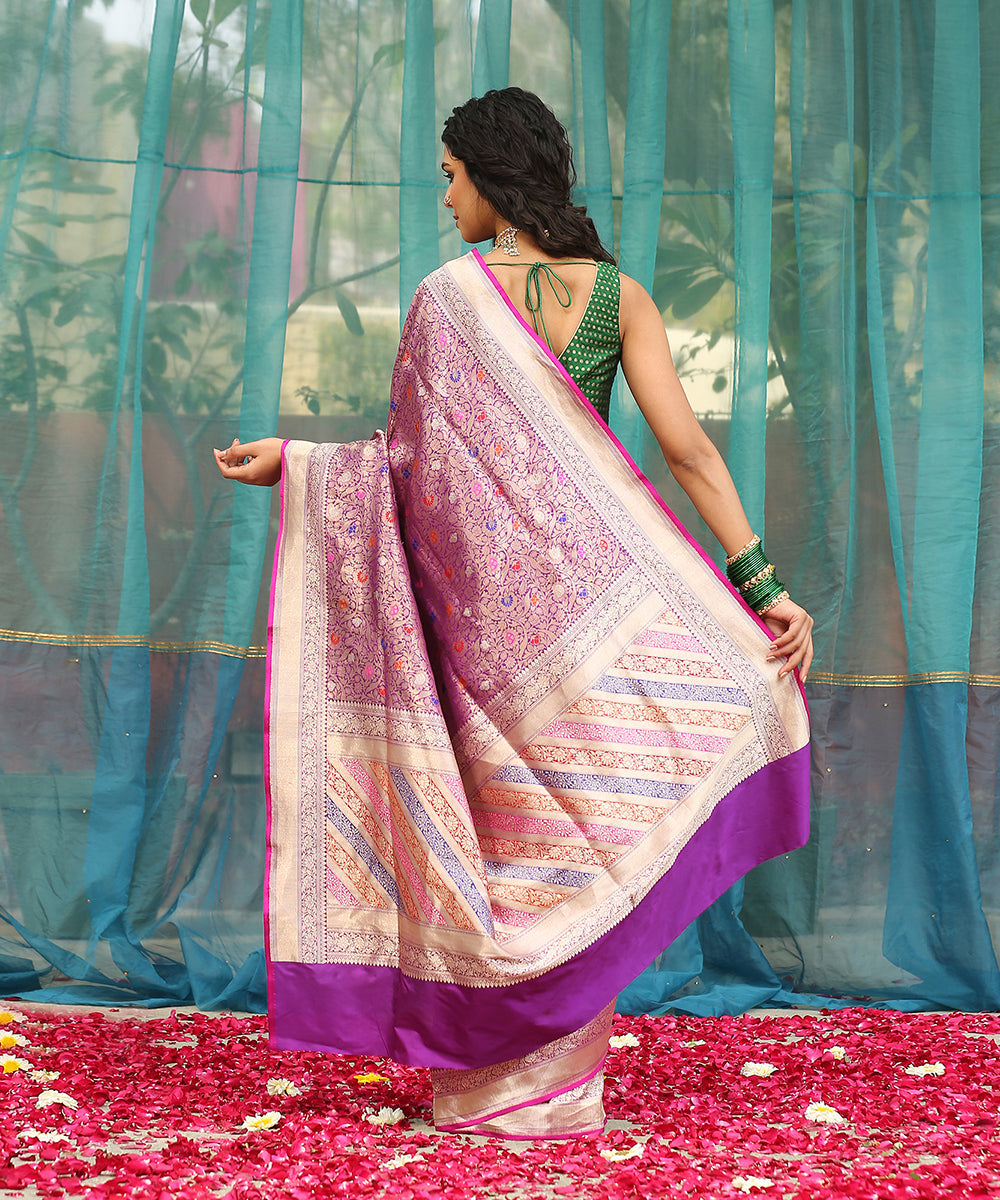 Purple_Handloom_Pure_Katan_Silk_Banarasi_Saree_with_Meenakari_Kimkhab_Weave_WeaverStory_03
