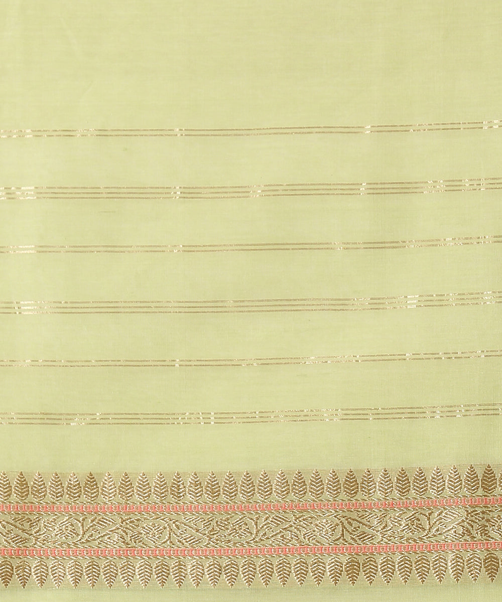 Green_Handloom_Pure_Cotton_Banarasi_Saree_with_Kadhwa_Weave_WeaverStory_05