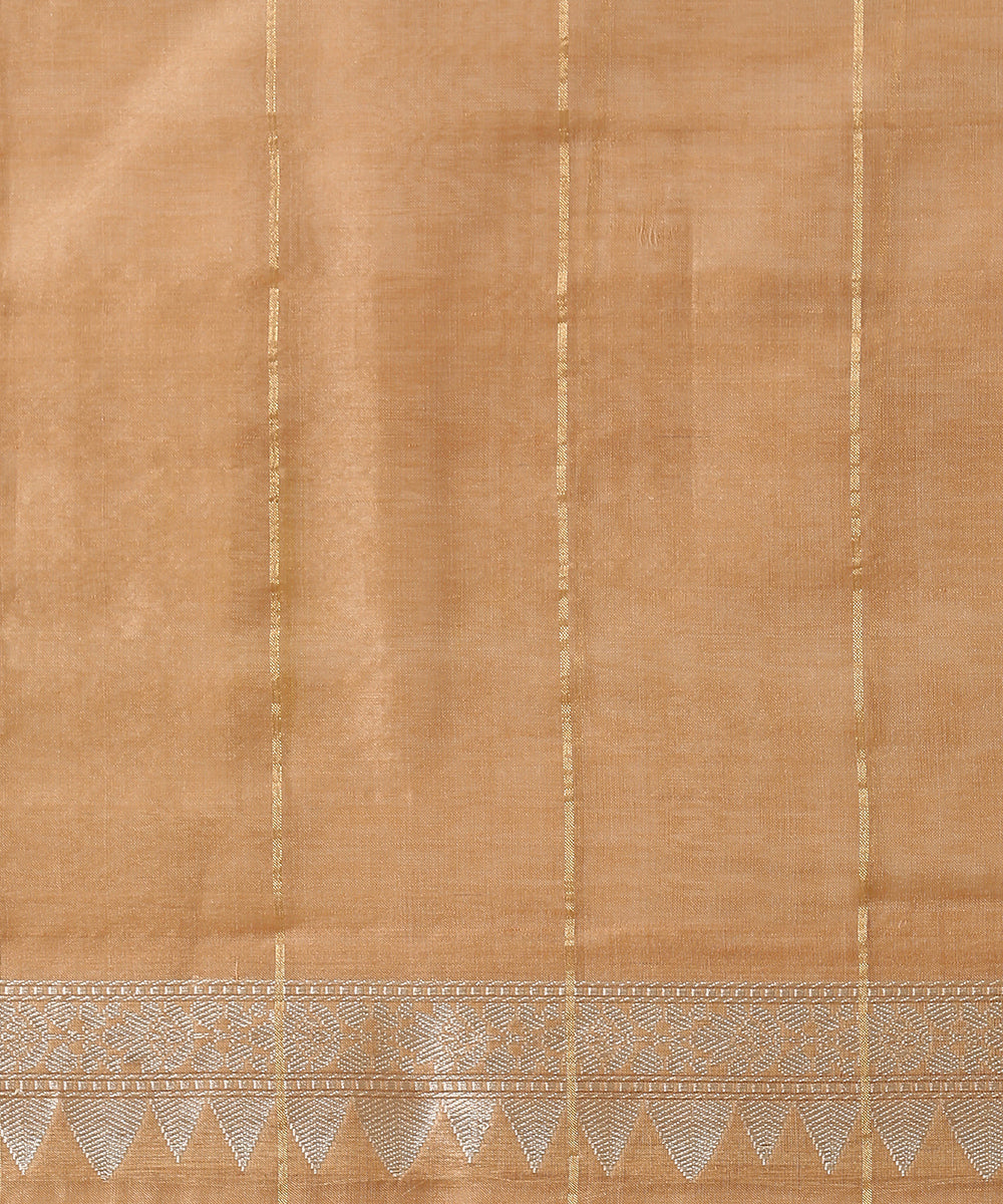 Handloom_Yellow_Ektara_Organza_Banarasi_Saree_With_Beige_Kadhwa_Booti_Border_WeaverStory_05