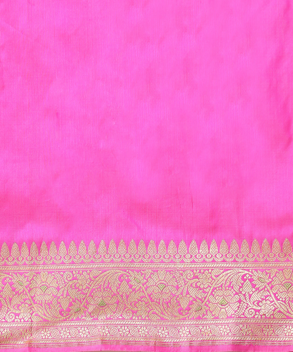 Handloom_Pink_Pure_Katan_Silk_Banarasi_Saree_with_Kadhwa_Jaal_WeaverStory_05