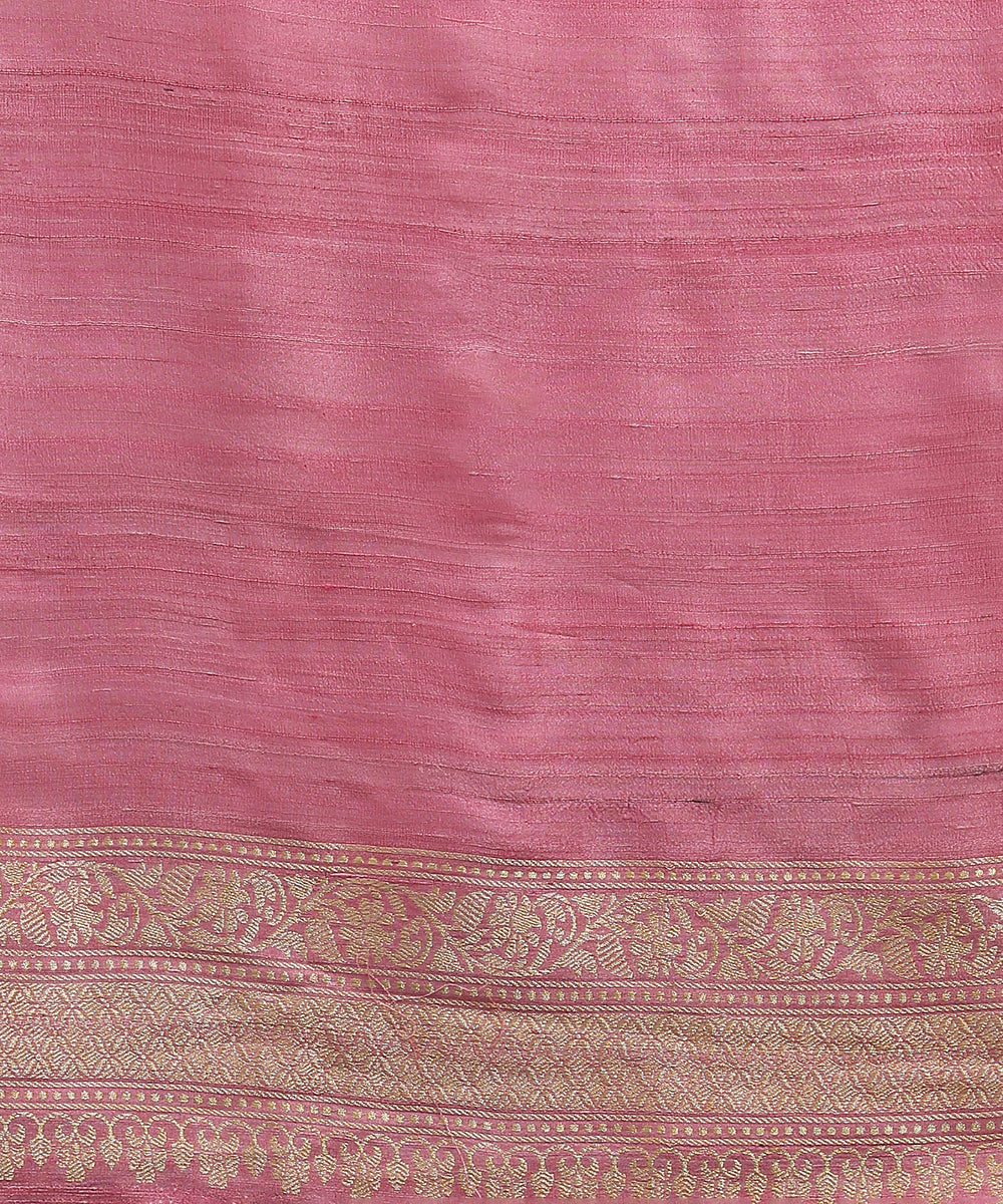 Light_Green_Handloom_Tussar_Georgette_Banarasi_Saree_with_Kadhwa_Booti_WeaverStory_05