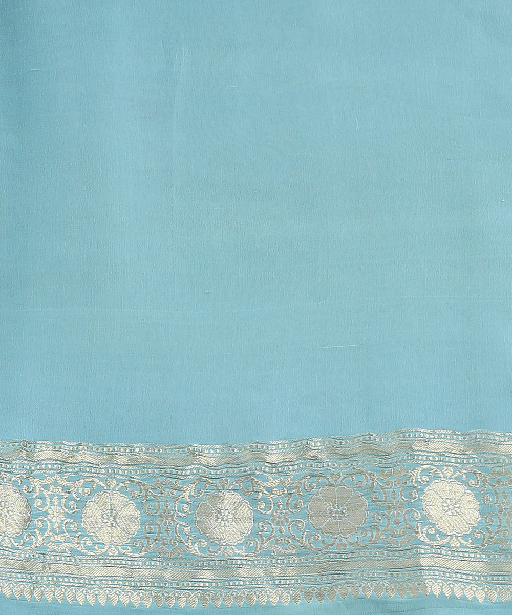 Baby_Pink_Handloom_Georgette_Banarasi_Saree_With_Border_with_Kadhwa_Border_WeaverStory_05