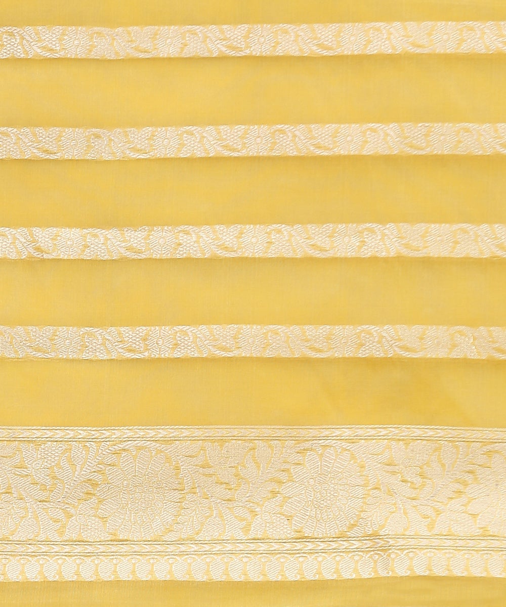 Yellow_Handloom_Kora_Silk_Banarasi_Saree_with_Meenakari_Jaal_WeaverStory_05