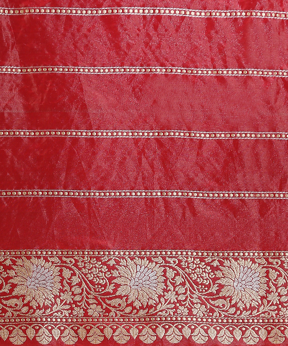 Handloom_Sky_Blue_Silk_Tissue_Banarasi_Saree_With_Red_Pallu_WeaverStory_05