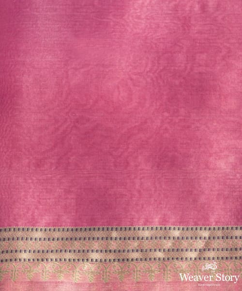Mauve_Handloom_Kora_Silk_Banarasi_saree_With_Multicolor_Kadhwa_Meenakari_Border_WeaverStory_04
