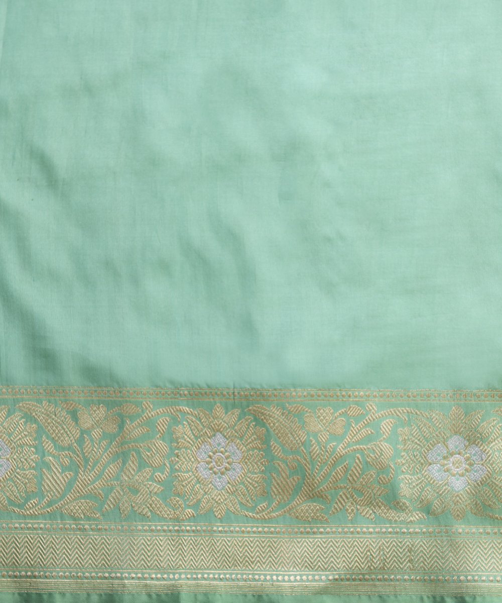 Handloom_Pure_Katan_Silk_Sea_Green_Sona_Rupa_Banarasi_Kadhwa_Jangla_Saree_WeaverStory_05