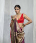 Wine_Handloom_Katan_Silk_Saree_With_Kadhwa_Border_And_Red_Brocade_Blouse_WeaverStory_01