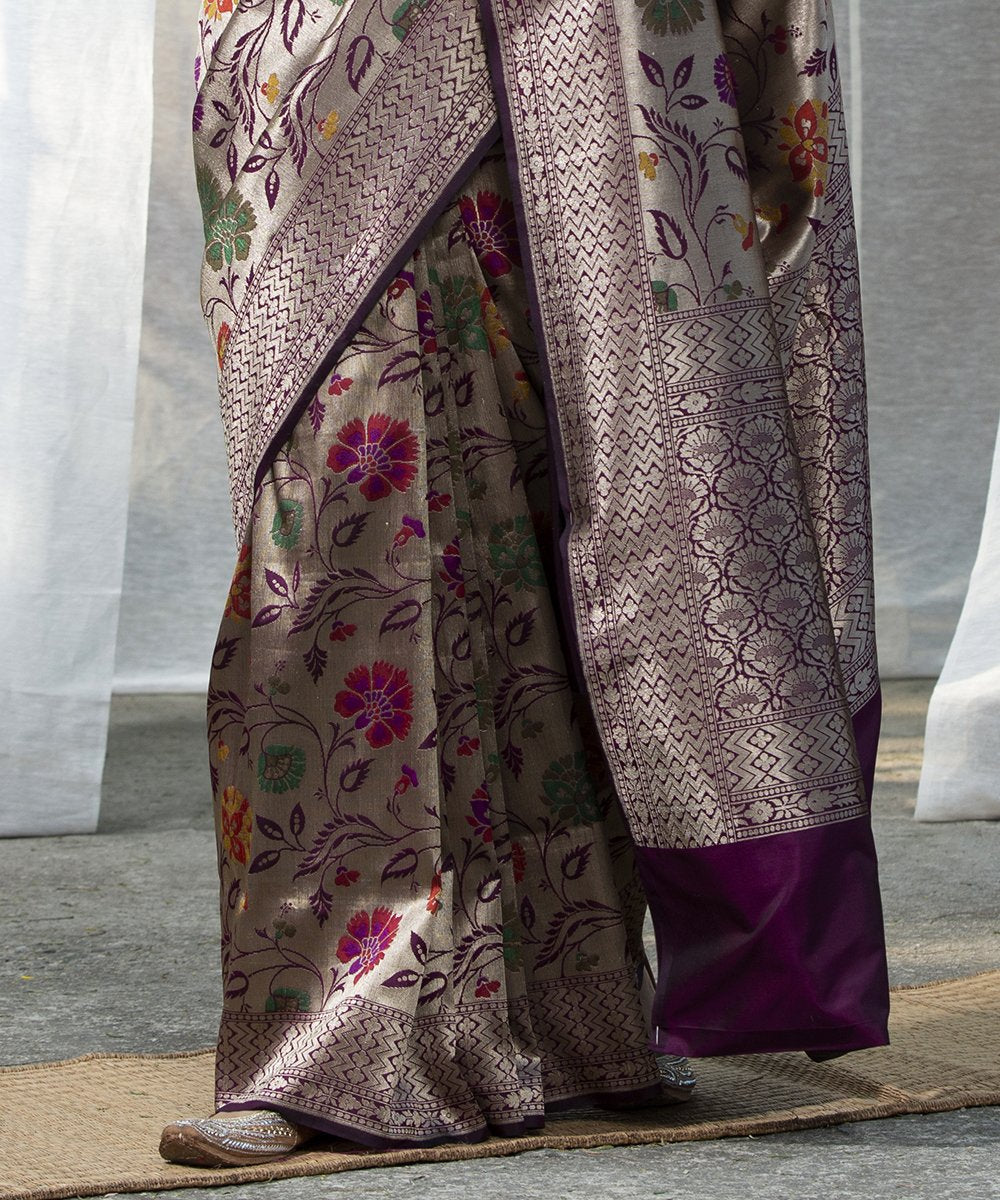 Purple_Handloom_Pure_Katan_Silk_Banarasi_Saree_with_Zari_Base_Meenakari_Jangla_WeaverStory_04