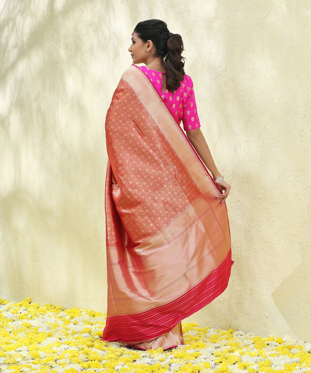 Red_Handloom_Zari_Tanchoi_Pure_Katan_Silk_Banarasi_Saree_With_Kadhwa_Blouse_WeaverStory_03